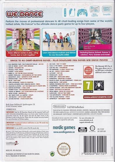 We Dance - Wii - (B Grade) (Genbrug)